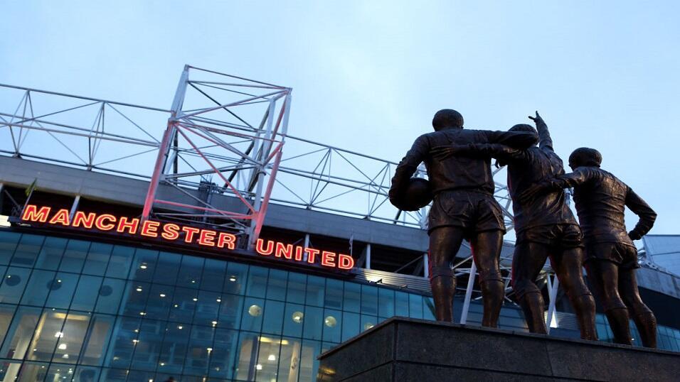 Manchester United's Old Trafford from outside